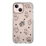 Slim Protection Case［ Original - CASEPLAY Cat All-over Pattern - black ］