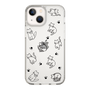 Slim Protection Case［ Original - CASEPLAY Cat All-over Pattern - black ］