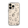 Slim Protection Case［ Original - CASEPLAY Cat All-over Pattern - black ］