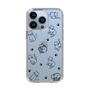 Slim Protection Case［ Original - CASEPLAY Cat All-over Pattern - black ］