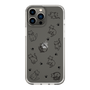 Slim Protection Case［ Original - CASEPLAY Cat All-over Pattern - black ］