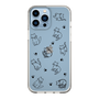 Slim Protection Case［ Original - CASEPLAY Cat All-over Pattern - black ］