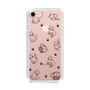 Slim Protection Case［ Original - CASEPLAY Cat All-over Pattern - black ］