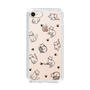 Slim Protection Case［ Original - CASEPLAY Cat All-over Pattern - black ］