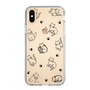 Slim Protection Case［ Original - CASEPLAY Cat All-over Pattern - black ］