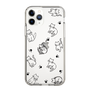 Slim Protection Case［ Original - CASEPLAY Cat All-over Pattern - black ］