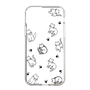 Slim Protection Case［ Original - CASEPLAY Cat All-over Pattern - black ］