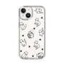 Slim Protection Case［ Original - CASEPLAY Cat All-over Pattern - black ］