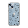Slim Protection Case［ Original - CASEPLAY Cat All-over Pattern - black ］