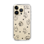 Slim Protection Case［ Original - CASEPLAY Cat All-over Pattern - black ］