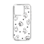 Slim Protection Case［ Original - CASEPLAY Cat All-over Pattern - black ］