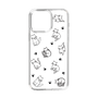 Slim Protection Case［ Original - CASEPLAY Cat All-over Pattern - black ］