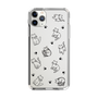 Slim Protection Case［ Original - CASEPLAY Cat All-over Pattern - black ］