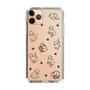 Slim Protection Case［ Original - CASEPLAY Cat All-over Pattern - black ］