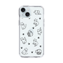 Slim Protection Case［ Original - CASEPLAY Cat All-over Pattern - black ］