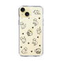 Slim Protection Case［ Original - CASEPLAY Cat All-over Pattern - black ］