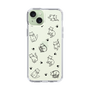 Slim Protection Case［ Original - CASEPLAY Cat All-over Pattern - black ］