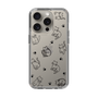 Slim Protection Case［ Original - CASEPLAY Cat All-over Pattern - black ］