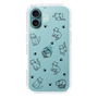 Slim Protection Case［ Original - CASEPLAY Cat All-over Pattern - black ］