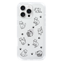 Slim Protection Case［ Original - CASEPLAY Cat All-over Pattern - black ］