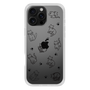 Slim Protection Case［ Original - CASEPLAY Cat All-over Pattern - black ］