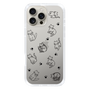 Slim Protection Case［ Original - CASEPLAY Cat All-over Pattern - black ］