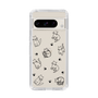 Slim Protection Case［ Original - CASEPLAY Cat All-over Pattern - black ］
