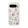 Slim Protection Case［ Original - CASEPLAY Cat All-over Pattern - black ］