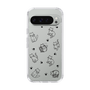 Slim Protection Case［ Original - CASEPLAY Cat All-over Pattern - black ］
