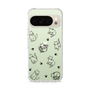 Slim Protection Case［ Original - CASEPLAY Cat All-over Pattern - black ］