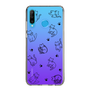 Slim Protection Case［ Original - CASEPLAY Cat All-over Pattern - black ］
