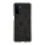 Slim Protection Case［ Original - CASEPLAY Cat All-over Pattern - black ］
