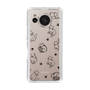 Slim Protection Case［ Original - CASEPLAY Cat All-over Pattern - black ］