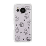 Slim Protection Case［ Original - CASEPLAY Cat All-over Pattern - black ］