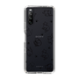 Slim Protection Case［ Original - CASEPLAY Cat All-over Pattern - black ］