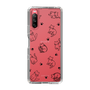 Slim Protection Case［ Original - CASEPLAY Cat All-over Pattern - black ］