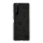 Slim Protection Case［ Original - CASEPLAY Cat All-over Pattern - black ］
