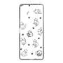 Slim Protection Case［ Original - CASEPLAY Cat All-over Pattern - black ］