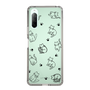 Slim Protection Case［ Original - CASEPLAY Cat All-over Pattern - black ］