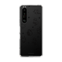 Slim Protection Case［ Original - CASEPLAY Cat All-over Pattern - black ］