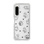 Slim Protection Case［ Original - CASEPLAY Cat All-over Pattern - black ］