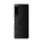 Slim Protection Case［ Original - CASEPLAY Cat All-over Pattern - black ］