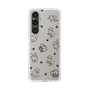 Slim Protection Case［ Original - CASEPLAY Cat All-over Pattern - black ］