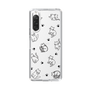 Slim Protection Case［ Original - CASEPLAY Cat All-over Pattern - black ］