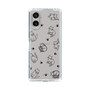 Slim Protection Case［ Original - CASEPLAY Cat All-over Pattern - black ］