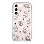 Slim Protection Case［ Original - CASEPLAY Cat All-over Pattern - black ］