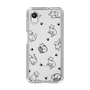 Slim Protection Case［ Original - CASEPLAY Cat All-over Pattern - black ］