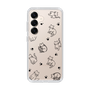 Slim Protection Case［ Original - CASEPLAY Cat All-over Pattern - black ］