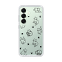 Slim Protection Case［ Original - CASEPLAY Cat All-over Pattern - black ］