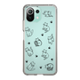 Slim Protection Case［ Original - CASEPLAY Cat All-over Pattern - black ］